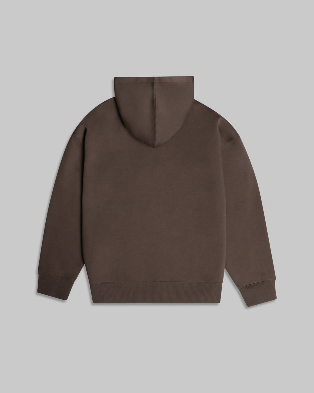 ESTABLISHED STUDIO LOGO ZIP HOODIE GREY