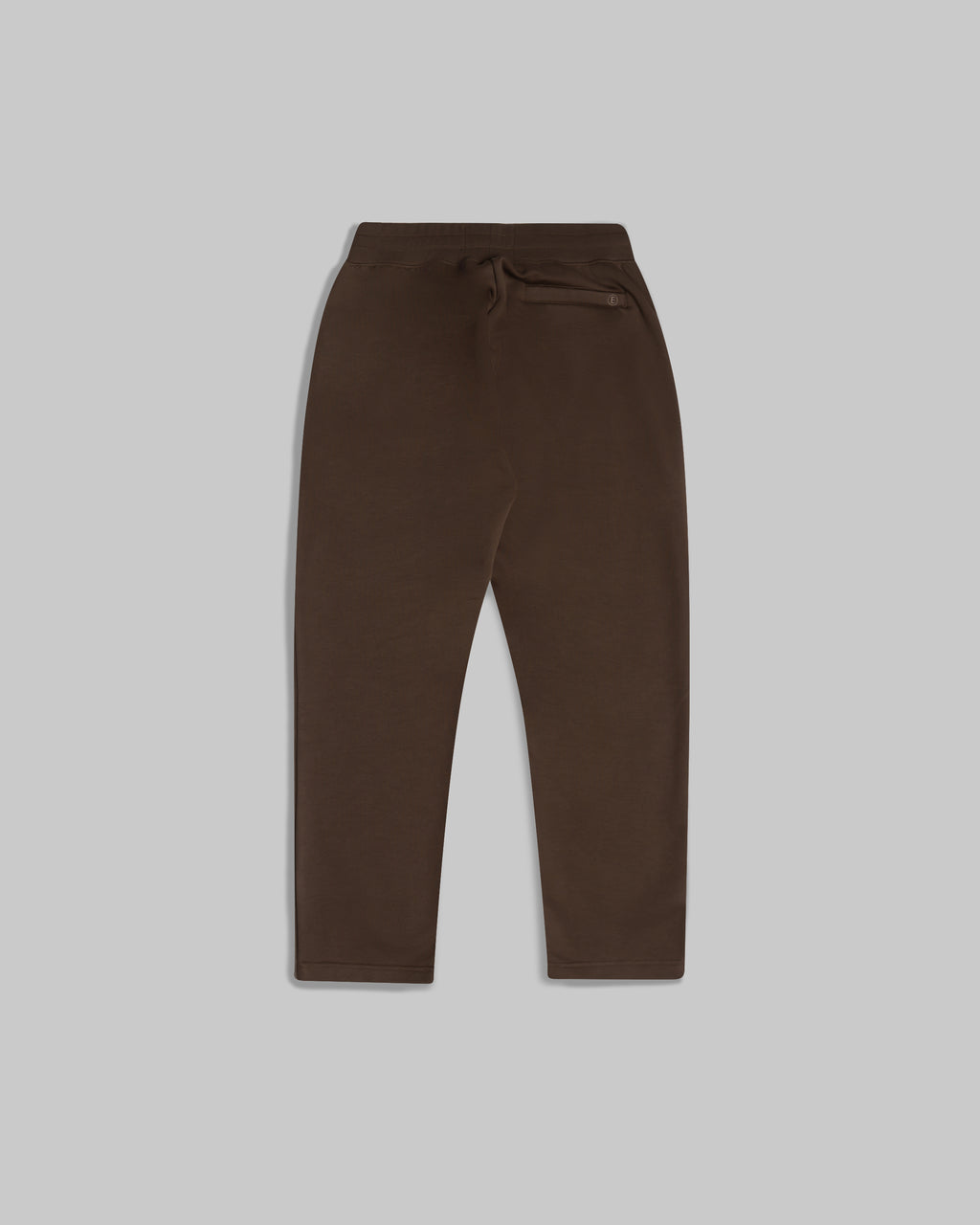 ESTABLISHED STUDIO LOGO STRAIGHT JOGGER BROWN