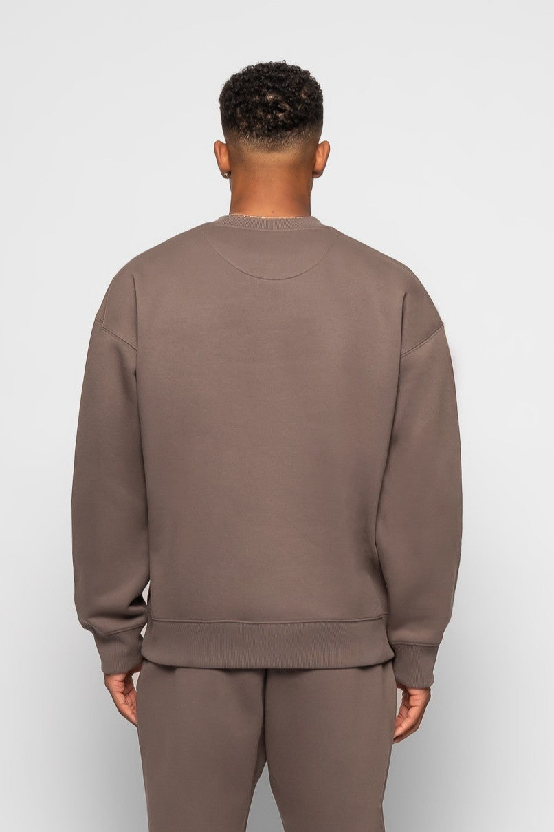 ESTABLISHED STUDIO LOGO SWEATSHIRT GREY