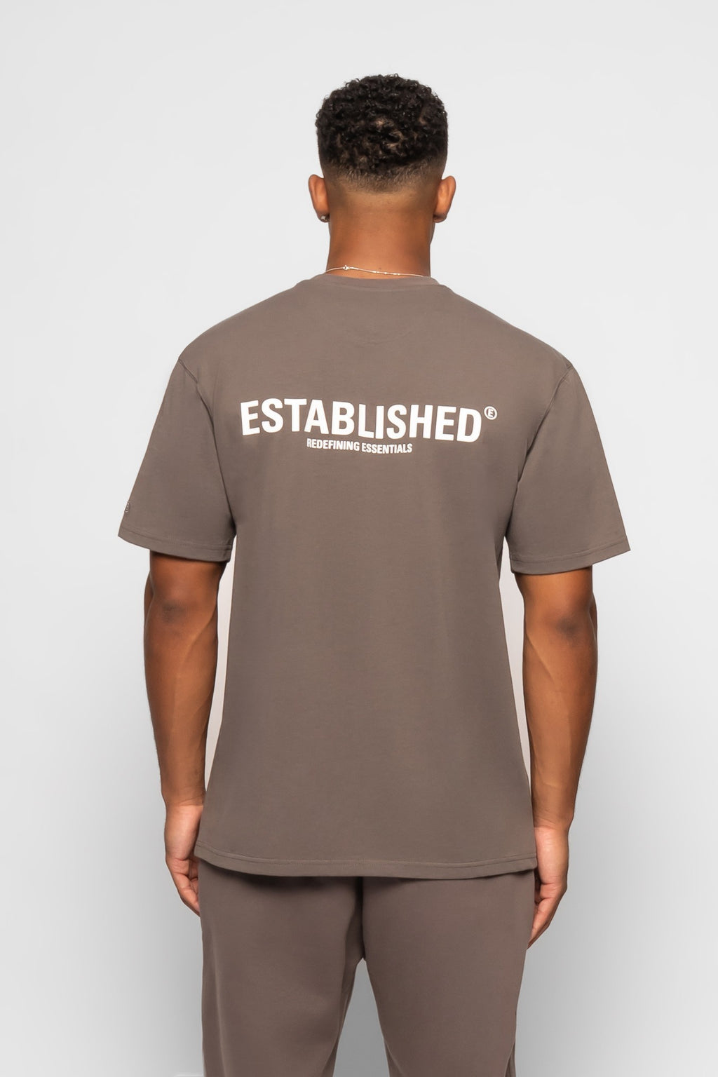 ESTABLISHED STUDIO LOGO T-SHIRT GREY