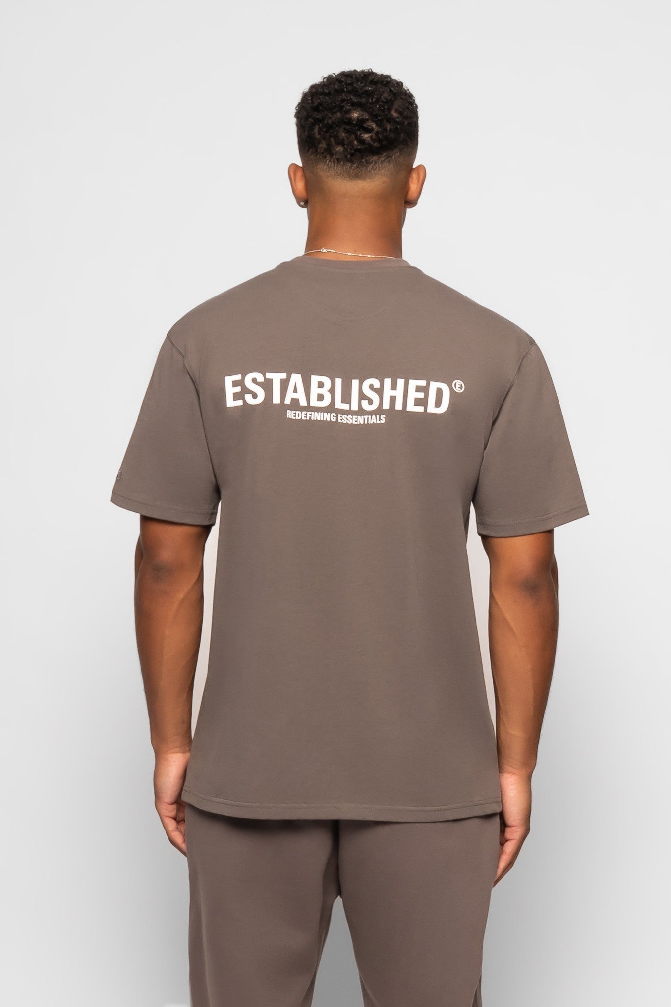ESTABLISHED STUDIO LOGO T-SHIRT GREY