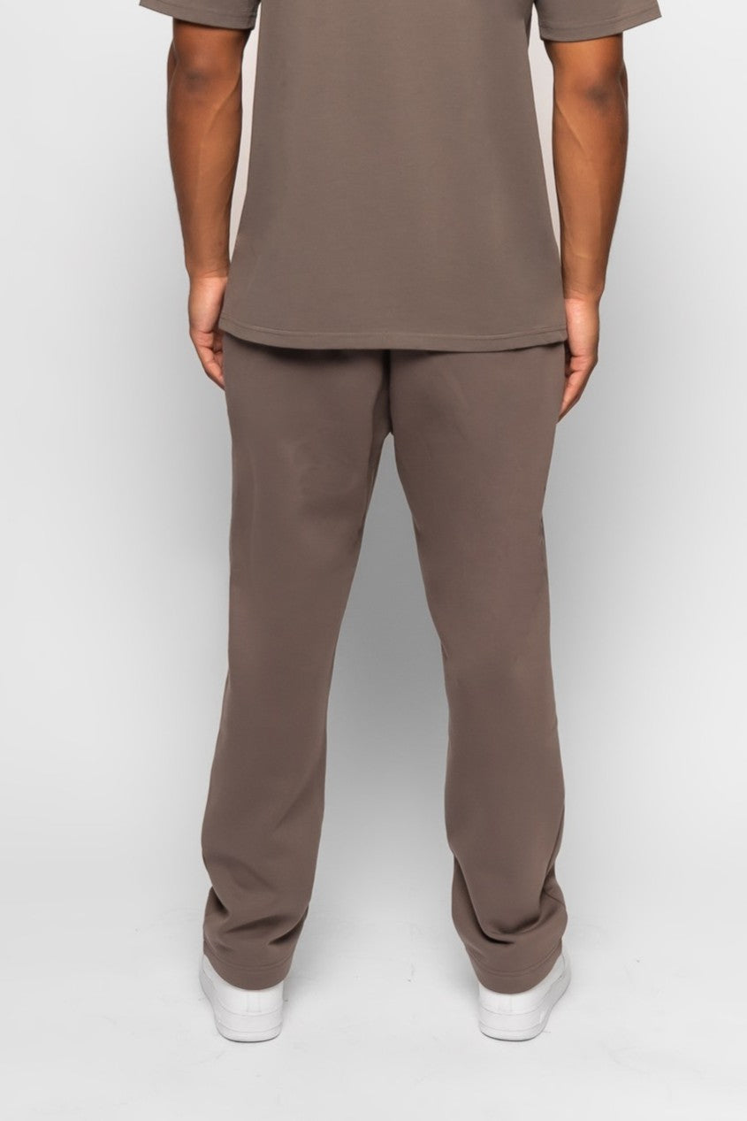 ESTABLISHED STUDIO LOGO STRAIGHT JOGGER GREY