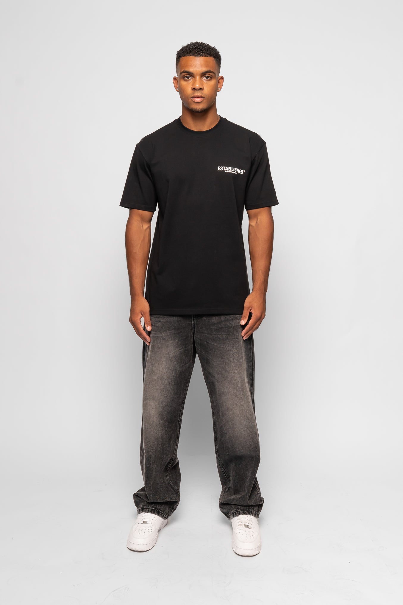 ESTABLISHED STUDIO LOGO T-SHIRT BLACK