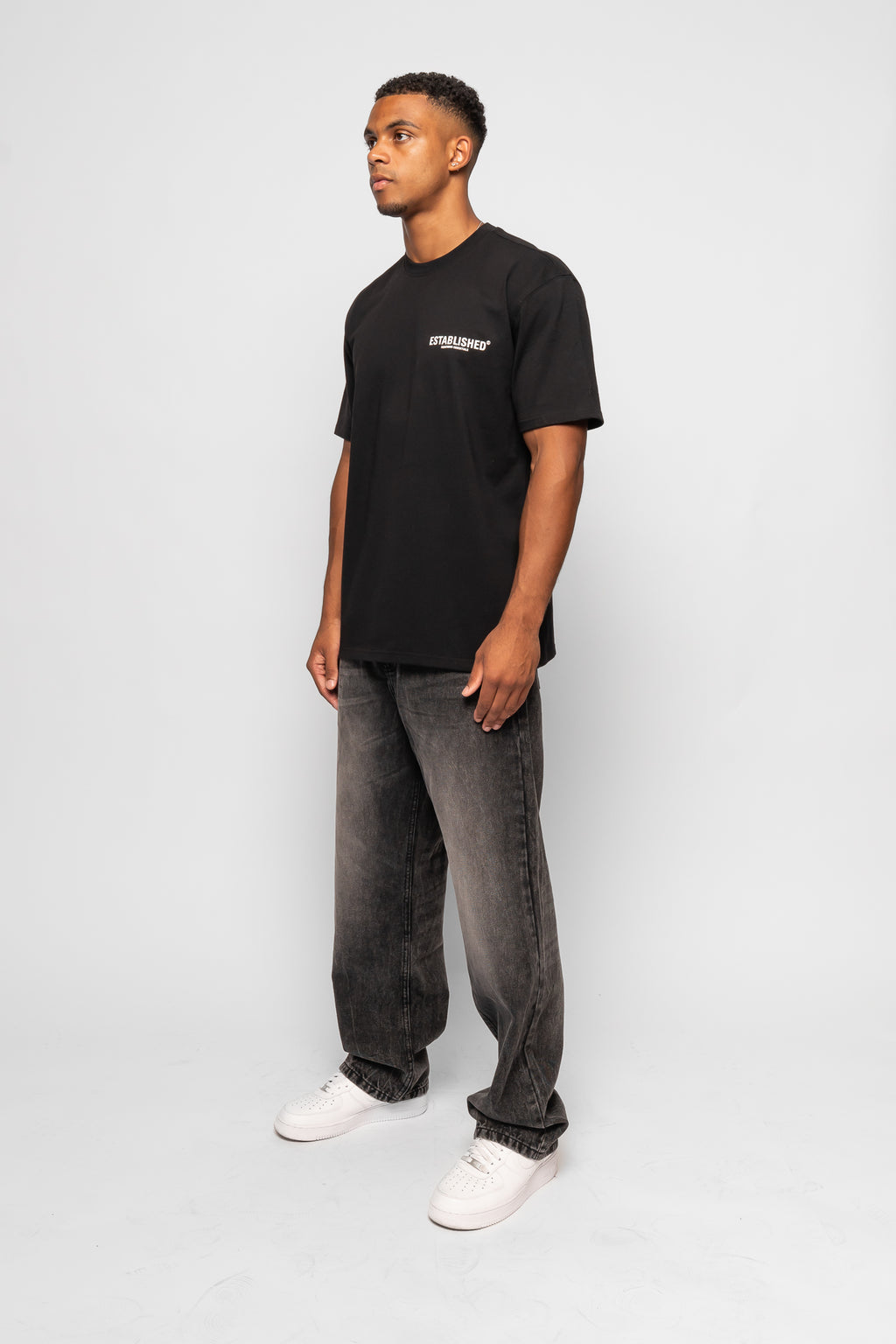 ESTABLISHED STUDIO LOGO T-SHIRT BLACK
