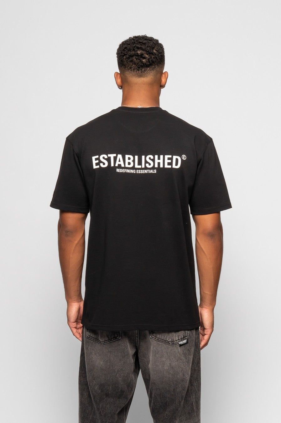 ESTABLISHED STUDIO LOGO T-SHIRT BLACK