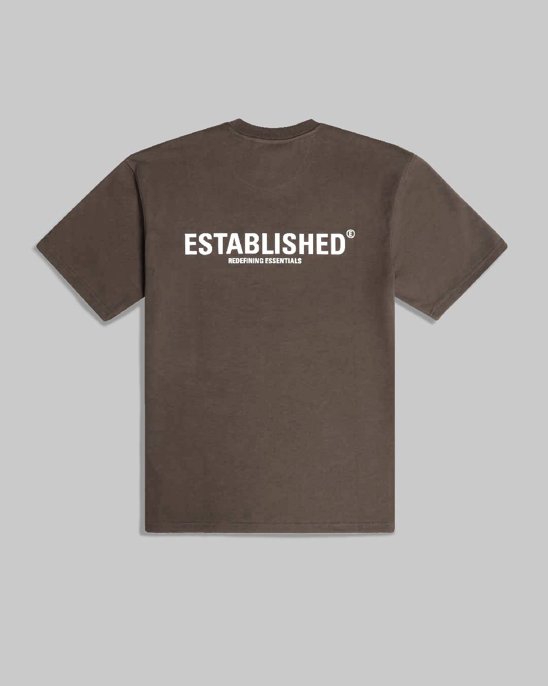 ESTABLISHED STUDIO LOGO T-SHIRT GREY
