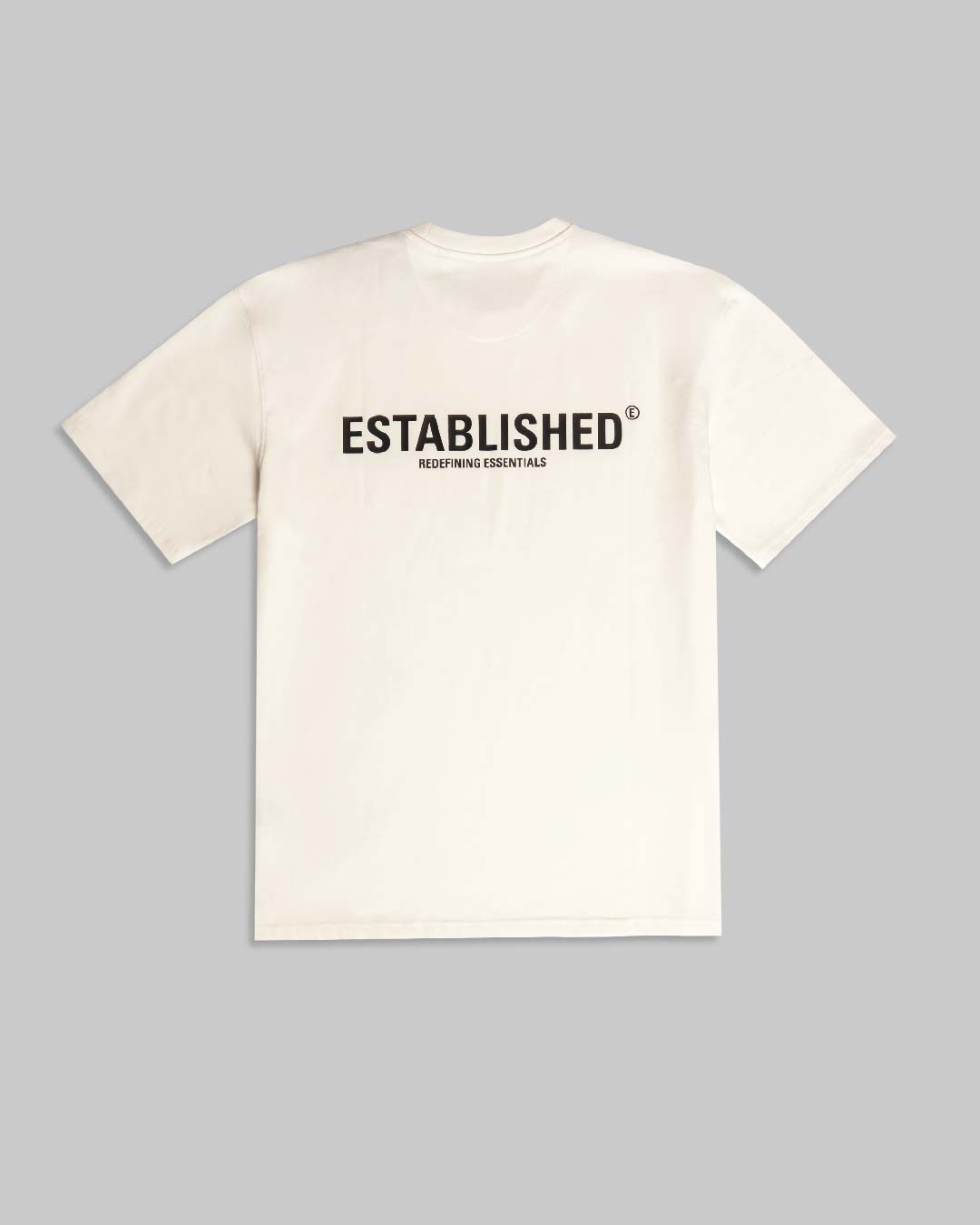 ESTABLISHED STUDIO LOGO T-SHIRT SNOW WHITE