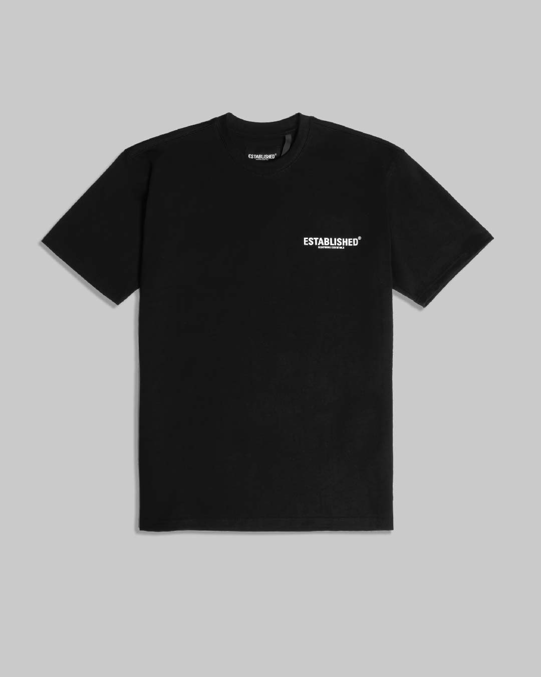 ESTABLISHED STUDIO LOGO T-SHIRT BLACK